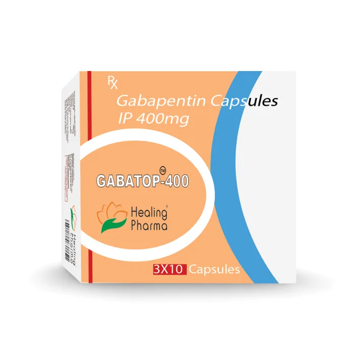 gabatop_400_mg_capsule.webp Gabatop 400 Mg Capsule (Gabapentin) - Image 1