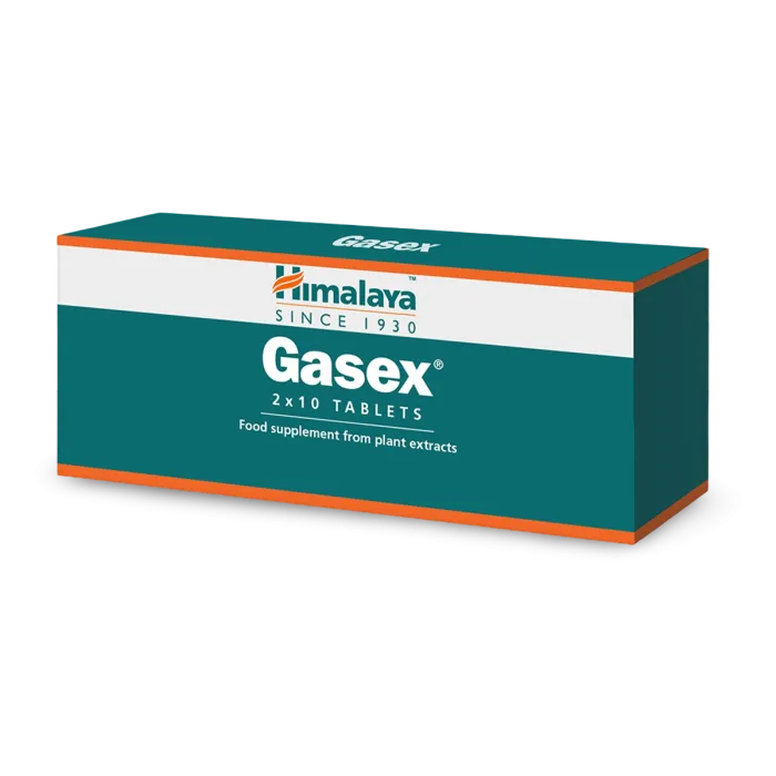 himalaya_gasex_tablet_3.webp Himalaya Gasex Tablet 100's (Natural herbs blend) - Image 1