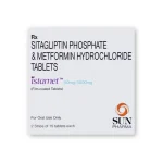 Istamet 50 Mg/1000 Mg Tablet (Metformin/Sitagliptin)