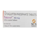 Istavel 50 Mg Tablet (Sitagliptin)