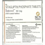 Istavel 50 Mg Tablet (Sitagliptin) - Image 2