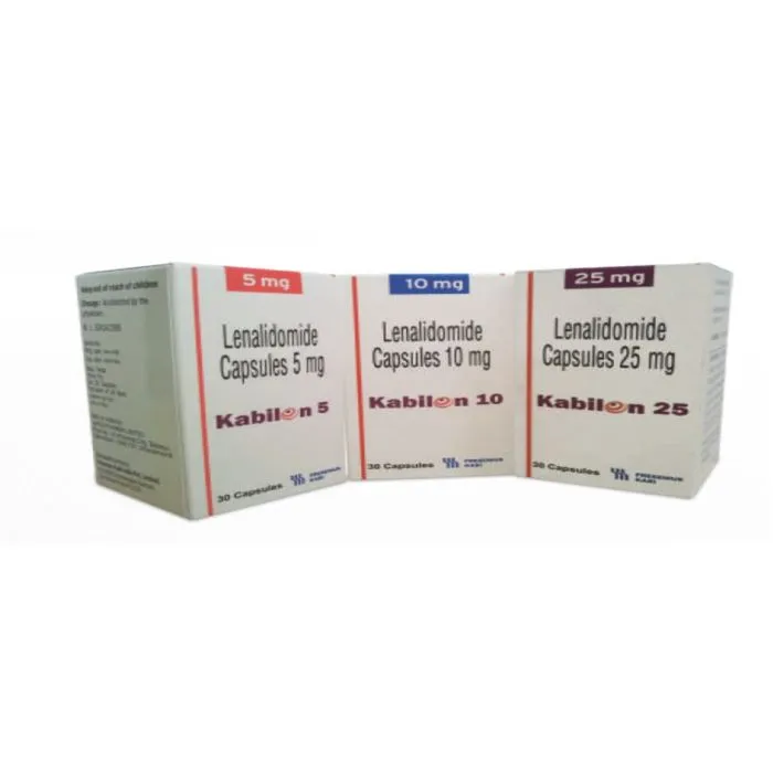 kabilen_25_mg_capsule_with_lenalidomide.webp Kabilen 25 mg Capsule (Ciprofloxacin) - Image 1