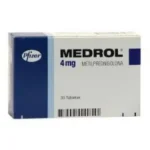 Medrol 4 Mg Tablet (Methylprednisolone)