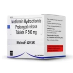 Melmet 500 SR Tablet (Metformin) - Image 2
