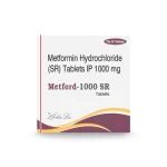 Metford 1000 Mg SR Tablet (Metformin)