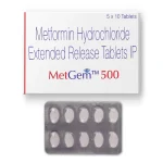 Metgem 500 Tablet ER (Metformin) - Image 3