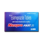 Nexpro Fast 20 Mg Tablet (Esomeprazole)