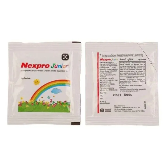 Nexpro Junior Granules for Oral Suspension (Esomeprazole) - Image 1