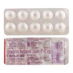 Olmat 40 Mg Tablet (Olmesartan Medoximil) - Image 2
