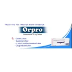 Orpro 20 Mg Tablet (Rabeprazole)