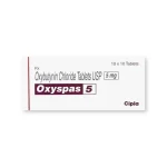 Oxyspas 5 Mg Tablet (Oxybutynin)