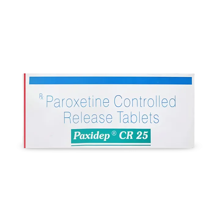 paxidep-cr-25-tablet-1.webp Paxidep CR 25 Tablet (Duloxetine) - Image 1
