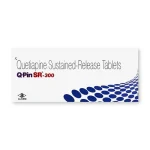 Q-Pin 300 Mg Tablet SR (Quetiapine)