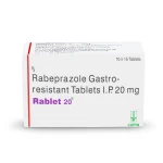 Rablet 20 Tablet (Rabeprazole)