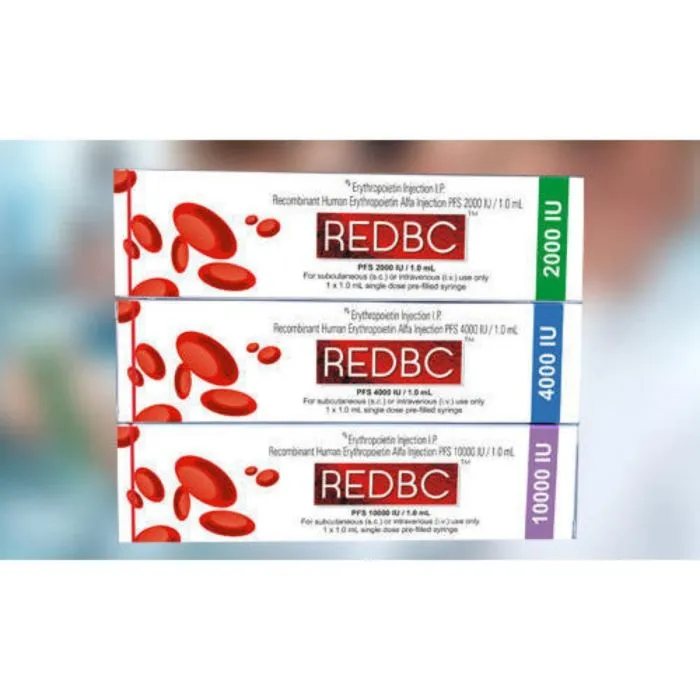 REDBC 4000 IU 1 ml Injection (Recombinant Human Erythropoietin Alfa) - Image 1