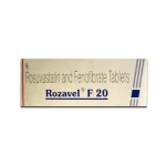 Rozavel F 20 Tablet (Rosuvastatin/Fenofibrate)
