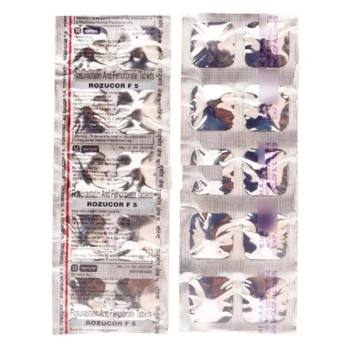 Rozucor F 5 Tablet (Rosuvastatin) - Image 2