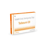 Tadasure 20 Mg Oral Strips (Tadalafil)