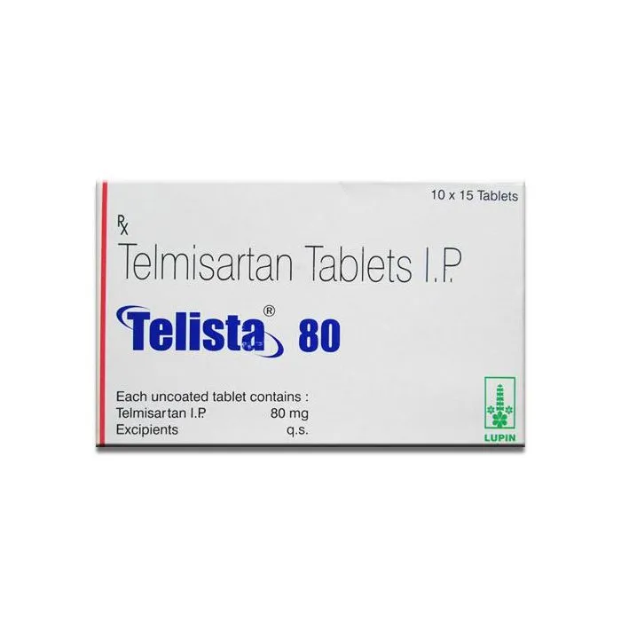 Telista 80 Tablet (Telmisartan) - Image 1