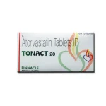 Tonact 20 Tablet (Atorvastatin)