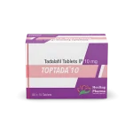 Toptada 10 Mg Tablet (Tadalafil)