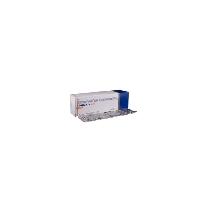 Torvate Chrono 500 Tablet CR (Sodium Valproate) - Image 1