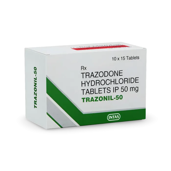 trazonil-50-tablet-1.webp Trazonil 50 Tablet (Trazodone) - Image 1