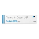 Tretin 0.025% Cream (Tretinoin)