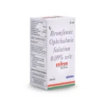 Unibrom eye drops 5ml (Bromfenac) - Image 2