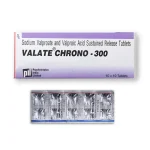 Valate Chrono 300 Tablet SR (Valproate) - Image 4