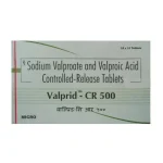 Valprid CR 500 Tablet (Sodium Valproate) - Image 2