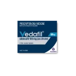 Vedafil 100mg Tablets (Tadalafil)