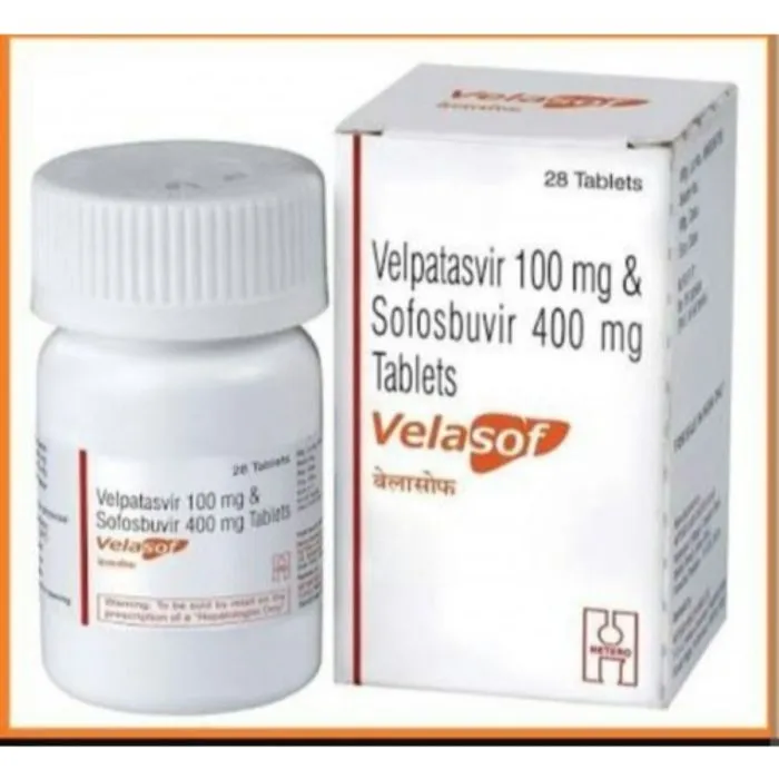 velasof_tablet_400_mg_100_mg_with_sofosbuvir.webp Velasof Tablet 400 Mg+100 Mg (Sofosbuvir) - Image 1