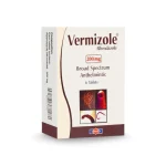 Vermizole Tablet (Mebendazole) - Image 2