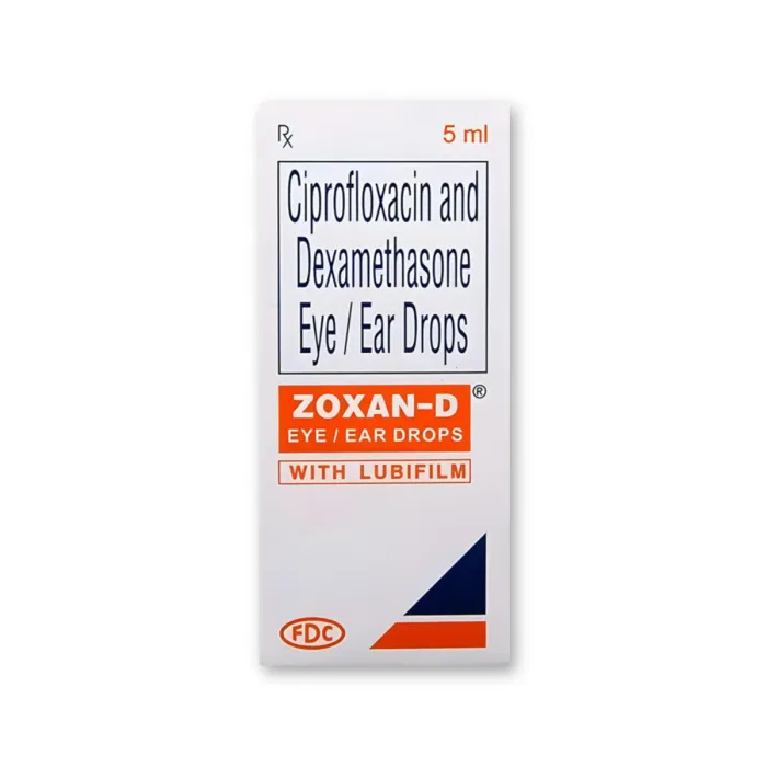 zox_1_1_.webp Zoxan D 5 ML (Ciprofloxacin and Dexamethasone) - Image 1